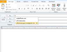 Delete an Email Address from the AutoComplete List in Outlook